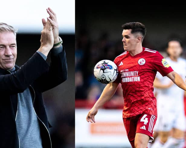 Crawley Town's Scott Lindsey and Liam Kelly have been nominated for manager and player of the month awards respectively. Picture: Eva Gilbert