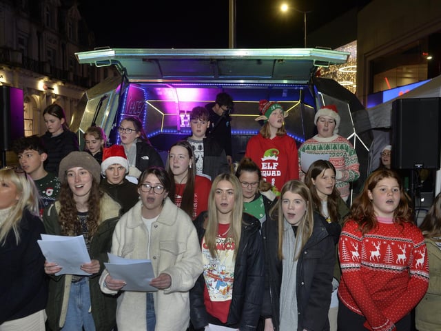 Eastbourne Christmas Lights Switch On (Photo by Jon Rigby)