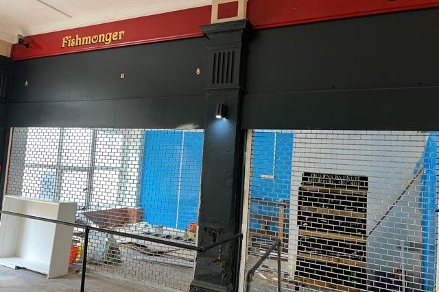 The fishmongers in the Arcade had been trading for more than 50 years before it closed