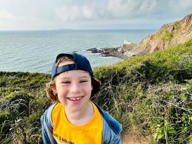 At Hartland Point, Devon