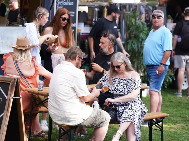 Hundreds gathered in Steyne Gardens to take part in this year’s Worthing Food and Drink Festival.
