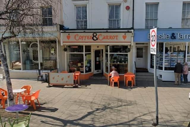 Coffee and Carrot in Cornfield Road. Picture from Google Maps