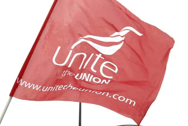 Unite campaigners are due to protest outside UK Power Network’s head office in Sussex this [Tuesday, December 13] afternoon in a ‘demonstration against company greed’. Picture by Carl Court/AFP via Getty Images