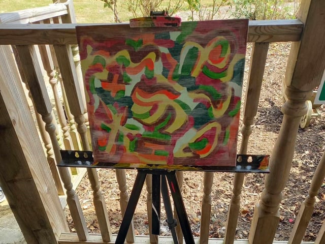The power of art therapy was demonstrated at St Winefrides Residential Home in Littlehampton, as the community was invited in for the annual exhibition