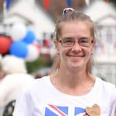 Worthing community champion Jo Easey at a street party celebrating the Queen's Platinum Jubilee. Picture: Liz Pearce / National World