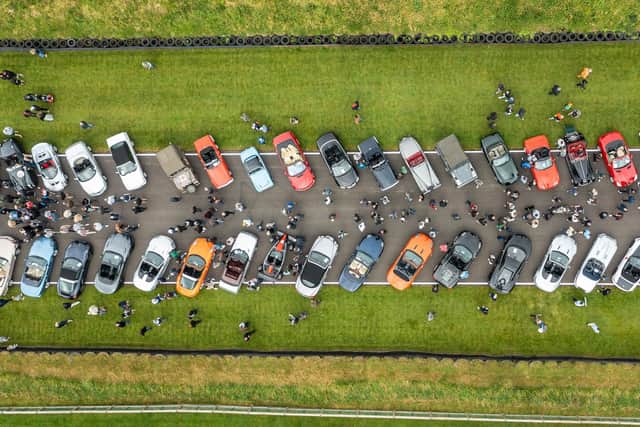 Goodwood Breakfast Club from above