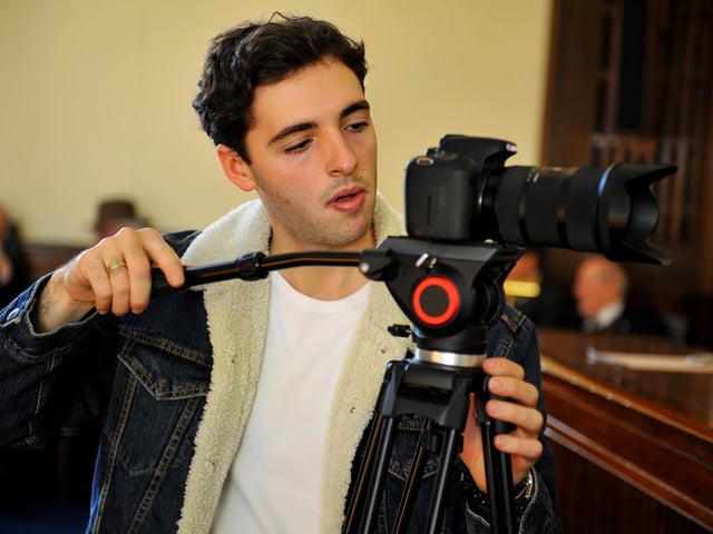 Director Elliott Hasler