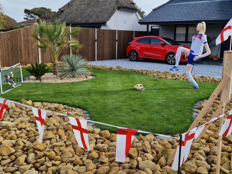 Chloe 'Scary' England Euros 2025 won a special recognition trophy