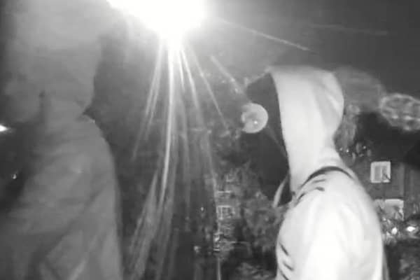 Police officers 'continue to investigate a burglary' at a house in Bramber Road, Broadwater. Photo: Adur and Worthing Police