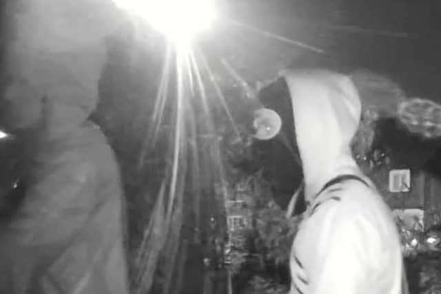 Police officers 'continue to investigate a burglary' at a house in Bramber Road, Broadwater. Photo: Adur and Worthing Police