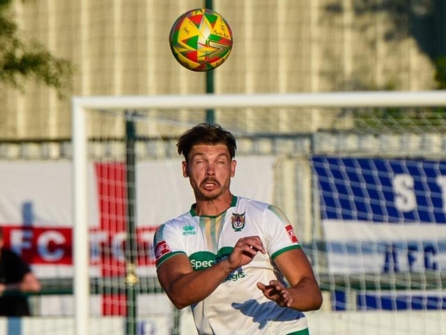 Action from AFC Totton v Bognor Regis Town, July 2023