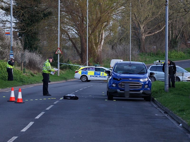 Emergency services at the scene. Picture: Sussex News and Pictures