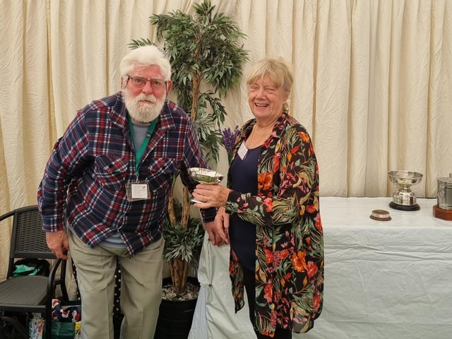 Roy Hayward and Sylvia Harris