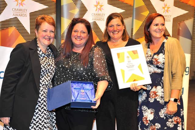 Crawley Community Awards at the Hawth. Pic S Robards SR2206081