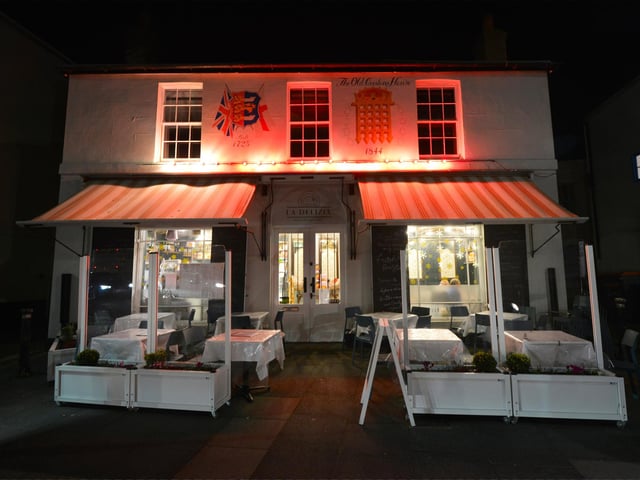 La Delizia pictured in December 2022 in Hastings Old Town