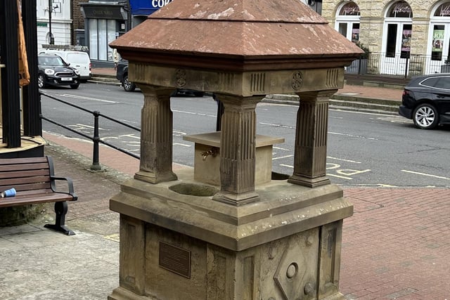 East Grinstead's drinking fountain is working once again and was officially reopened on Friday, April 19