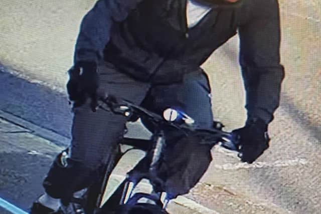 Sussex Police have issued an an appeal to identify a man in connection with criminal damage in Eastbourne. Picture: Sussex Police