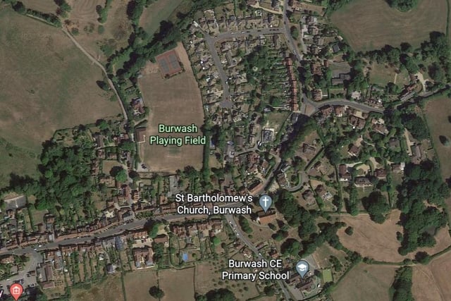 Burwash, Sedlescombe & Staplecross is the second-richest neighbourhood in Rother, with an average annual household income of £45,200
