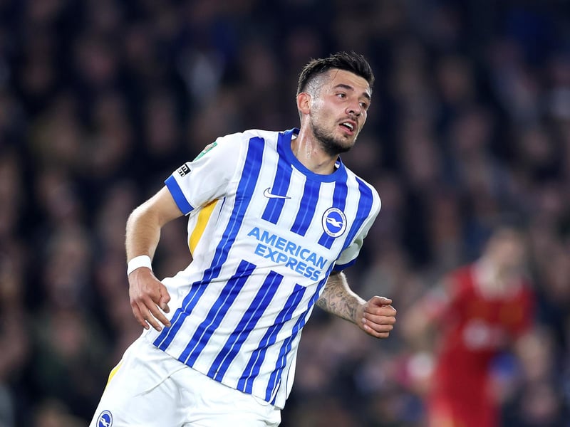 The Poland international midfielder almost joined Leicester last summer but the move collapsed after Kiernan Dewsbury-Hall decided to join Chelsea instead of Brighton. Moder, 25, is out of contract this summer and has been linked with a January move to the Bundesliga with Stuttgart. Like Lamptey, this could be Brighton’s chance to receive a fee for the midfielder who joined from Lech Poznan for around £7m in 2020. He has made two substitute appearances in the PL so far this term.