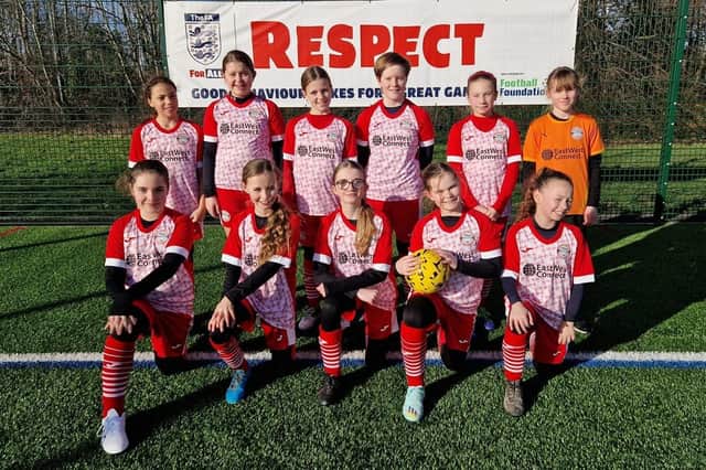 Crawley Down Gatwick Girls FC under 11s