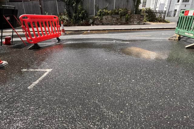 Southern Water reported that residents in the Maze Hill area of St Leonards were experiencing low water pressure