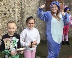 Some of the wonderful costumes for World Book Day at Chesswood Junior School