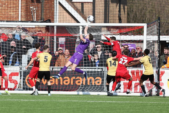 Worthing beat Maidstone in the National South play-off semi-final at a packed Woodside Road