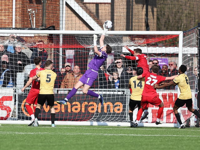 Worthing beat Maidstone in the National South play-off semi-final at a packed Woodside Road