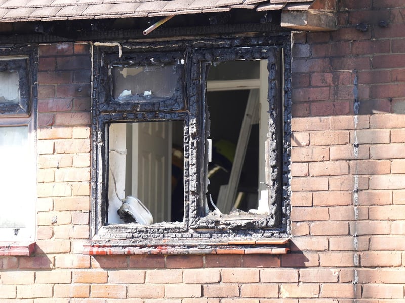 Fire crews are tackling a blaze in Crawley, according to a West Sussex Fire & Rescue Service spokesperson.