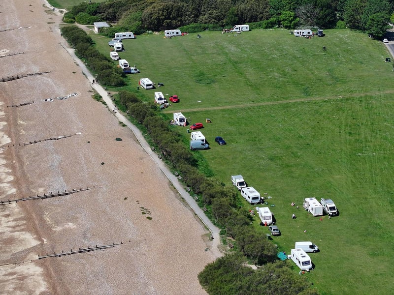 A notice has been served by West Sussex County Council, requiring the travellers to vacate the land. Photo taken on Friday, May 16