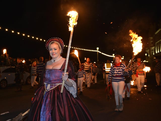 Eastbourne Bonfire Procession 2024 (Photo by Jon Rigby)