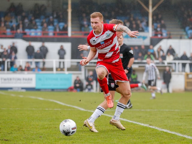 Action from Eastbourne Borough's visit to Bath City in National League South