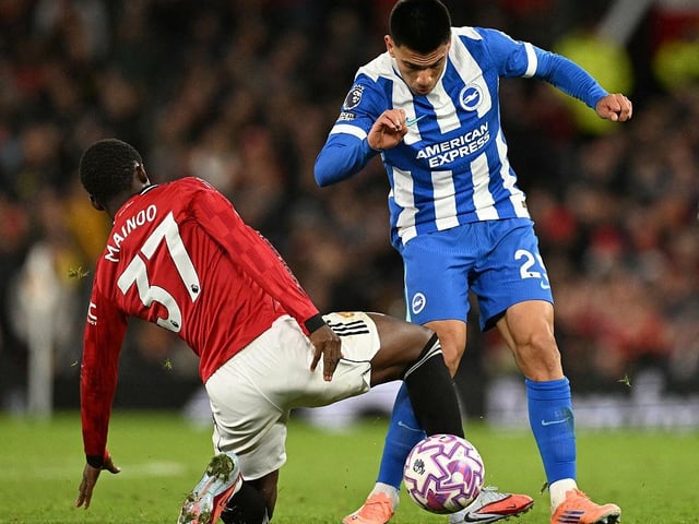 Thankfully his injuries were not too bad and he came on to help his team on the hour mark. Really lively and helped Brighton in their late resurgence.