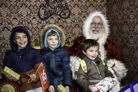 Santa's Grotto was a popular feature in 2022 Pic by Paul Piper Photography.