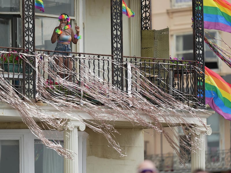 Scenes from Brighton & Hove Pride 2024 on Saturday, August 3