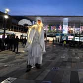Crawley Borough Council Christmas Lights switch on 2025 (Photo by Jon Rigby) : Crawley was bursting with Christmas cheer on Saturday as the celebrations began with the Christmas tree lights switch-on in Queens Square.