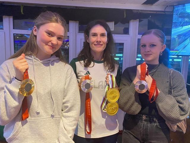 Cailinn Bradbury, Katie-George and Evie McKeever