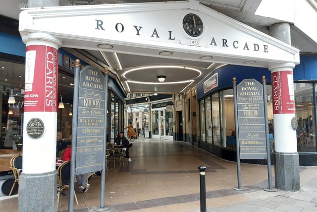 The new shop is in Royal Arcade