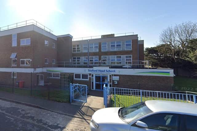 Seaford Head School in Arundel Road. Picture from Google Maps