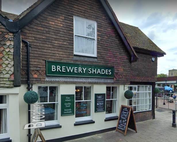Popular pubs in Crawley, including Brewery Shades have been included in the Campaign for Real Ale’s 51st edition of the Good Beer Guide. Picture courtesy of Google Maps