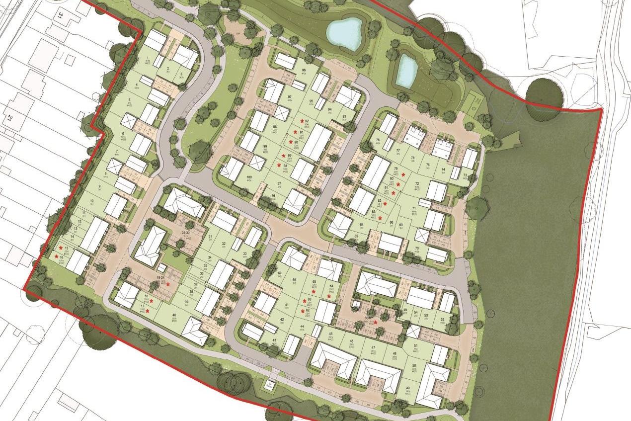 100 new homes proposed for Hurstpierpoint