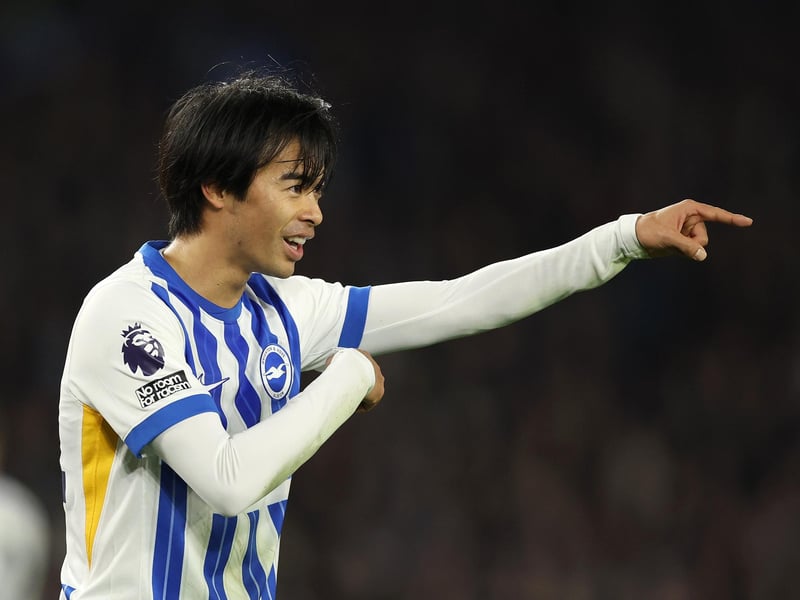 Fine cross to tee-up Enciso's headed chance in the first half. drifted inside at times and switch positions with Enciso. Always a threat but Brighton not quite getting the best from him. He looked frustrated when replaced by Adingra on 67 minutes.