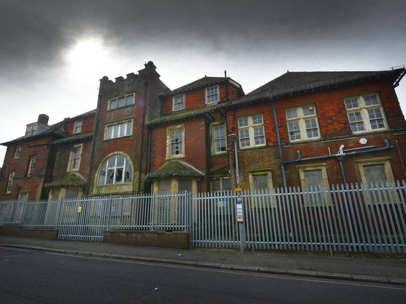 The old Gambier House site in West Hill Road, St Leonards.