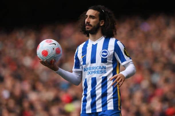 Chelsea will have to stump up £45m if they are to prise away in-demand defender Marc Cucurella from Brighton & Hove Albion during the summer transfer window. Picture by Mike Hewitt/Getty Images