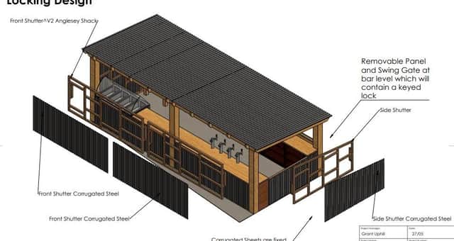 The pizza shack plans at the Anglesey Arms