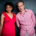Hadley Fraser (Higgins) and Keziah Ibe – pic by Craig Sugden