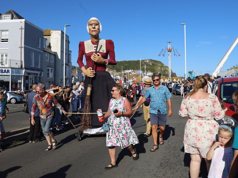 Hastings Carnival 2024. Photo by Andrew Clifton