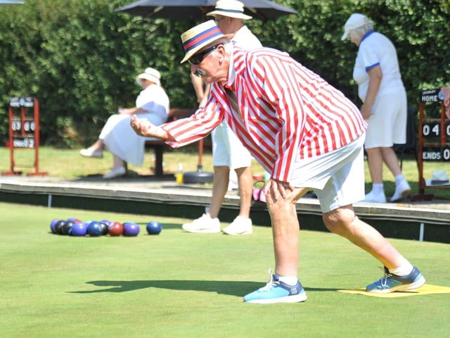 Crawley Bowls Club celebrated its 100th birthday with a celebration event. SR2508147 Pic S Robards/Nationalworld