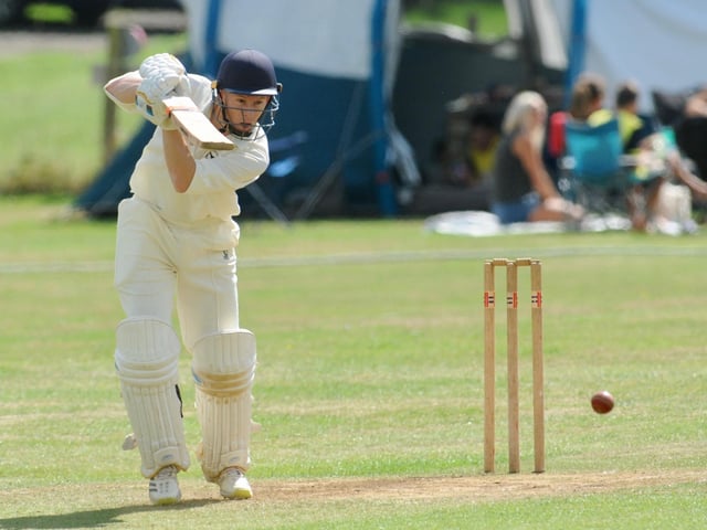 Action from Findon CC's Sussex League division two clash with Burgess Hill