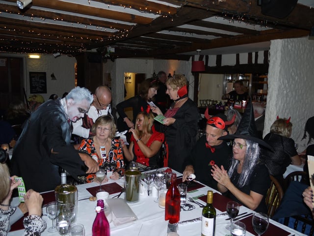 The Rotary Club celebrates in 2013.